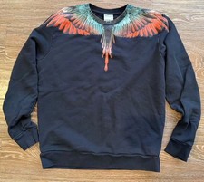 Marcelo Burlon Blue Sweater , Sz L, Good Condition Guaranteed