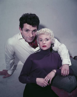 English actress Vera Day posed with her husband ex boxer Arthur Ma- 1954 Photo