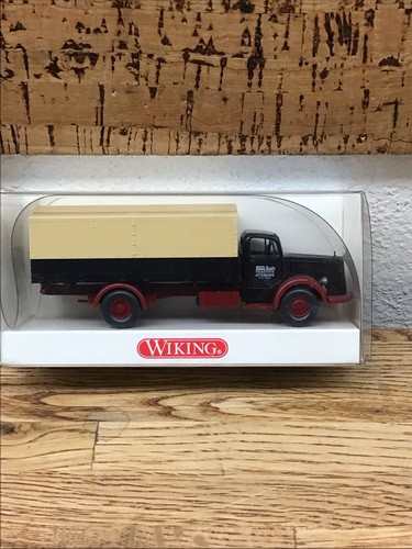 Camión de transporte Wiking escala HO Pritschen MB L 6600 Hugo Kosh nuevo QU-6 | Zustand: New