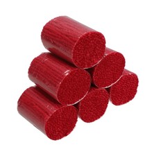 6 Rolls Latch Hook Yarn, 3mm Dark Red Latch Hook Kit Yarn Precut Hook Rugs