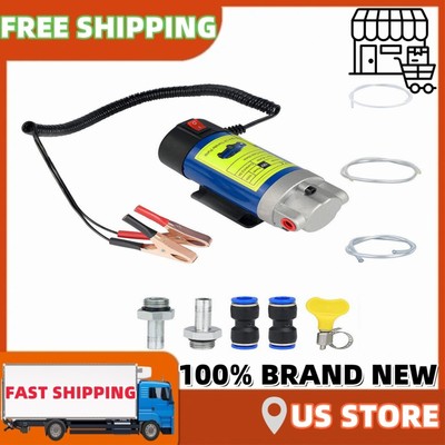 12V Gear Oil Pump Portable Electric Self-priming Engine Oil Extractor Pump Kit 