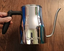 Bodum Bistro Gooseneck Water Kettle 34 Fl Oz Stainless steel STOVE TOP NO BASE
