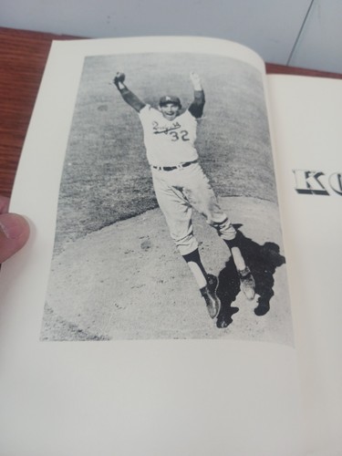 KOUFAX by Sandy Koufax SIGNED 1966 First Edition 1st Printing Hardcover DJ RARE! - Picture 15 of 24
