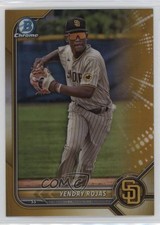 2022 Bowman Draft Chrome Gold Refractor 14/50 Yendry Rojas #BDC-2 07d9