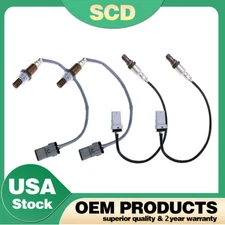 4X Oxygen Sensor For Chevy Silverado 1500 2014-2017 4.3L 5.3L 6.2L Up&Downstream