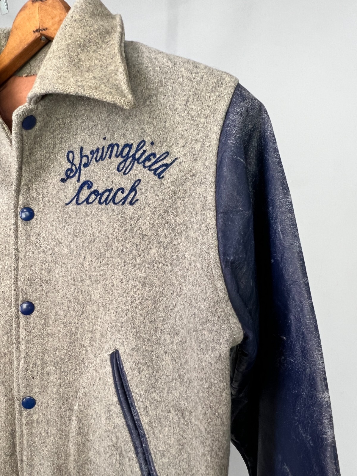 Vintage Mitchell & Ness Varsity Jacket Springfiel… - image 4
