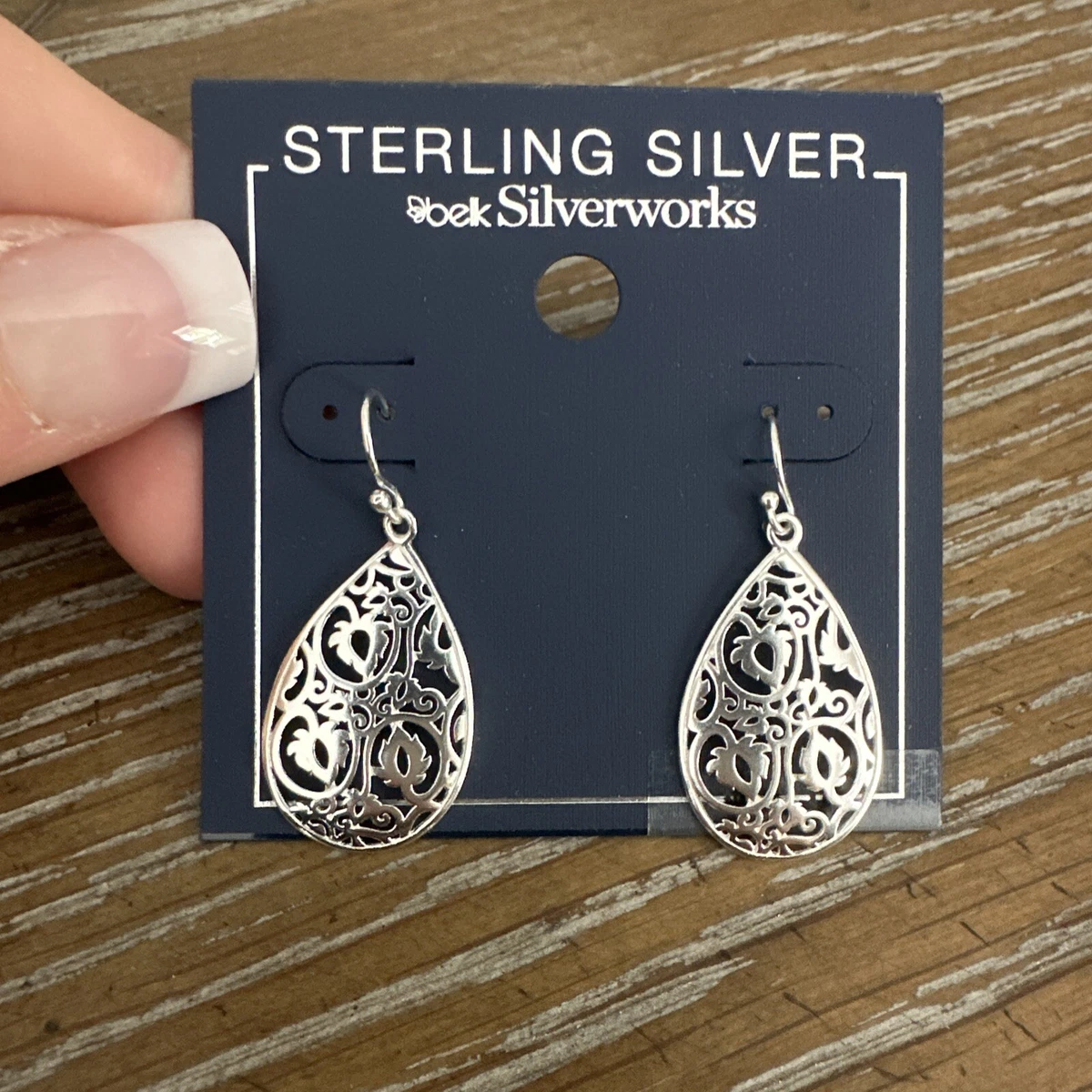 Unisilver earrings sale with stones