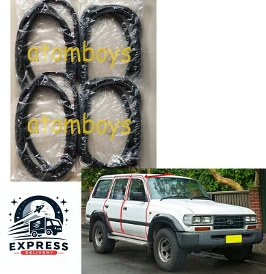 FOR TOYOTA LAND CRUISER FJ80 FZJ80 HZJ81 HDJ80 DOOR RUBBER SEAL WEATHERSTRIP - Bild 1 von 4