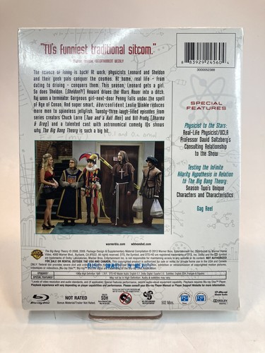 The Big Bang Theory: The Complete Second Season Blu-ray New Sealed - Imagen 3 de 3