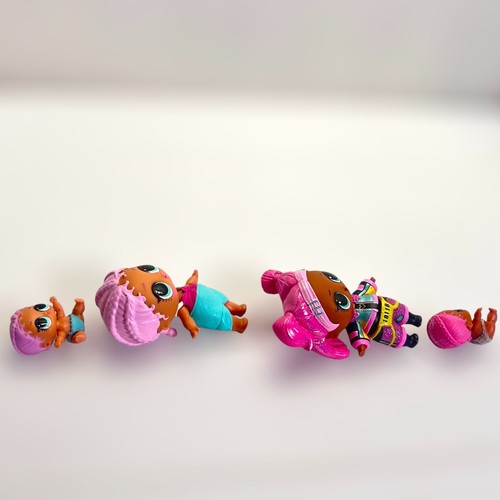 OMG Lol Lote Sorpresa Moda Muñeca lil sis Makeover Bebé InstaGold ultra raro - Imagen 12 de 14