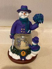 Arizona Diamondbacks DBacks “Snowman Cheer” Classic Colors Christmas Snowglobe