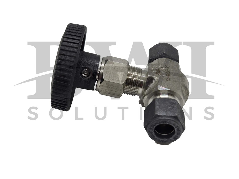 NEW Parker 6Z-V6LR-SS Needle Valve, V-Series, 3/8", SS, 5000 PSI. 6ZV6LRSS - Image 4 of 4