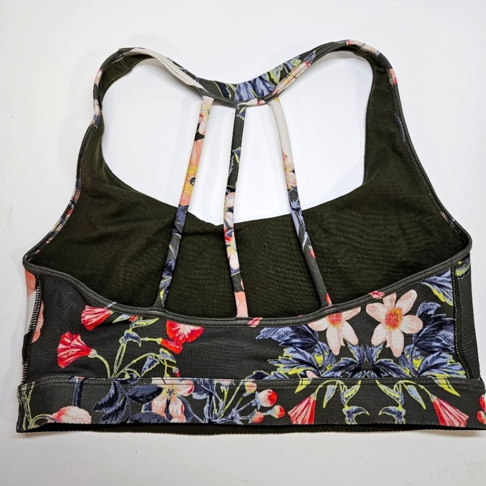 Victoria's Secret VSX Floral Racer Back Sports Bra Small eBay
