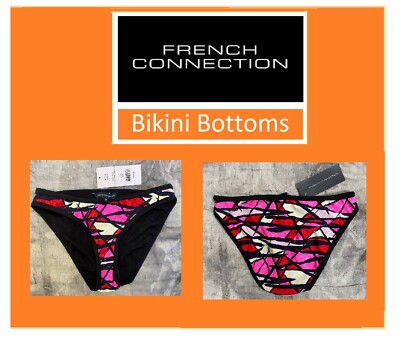 FRENCH CONNECTION FCUK Havanna Bikinihose Bademode Schwimmen Schwimmen Größe 8 XS