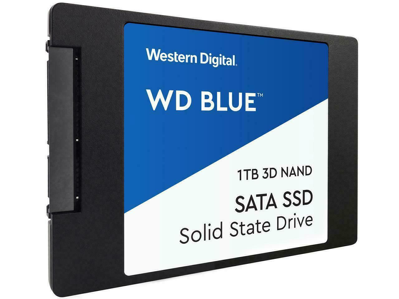 WD Blue 3D NAND 1TB Internal SSD  SATA III 6Gb/s 2.5