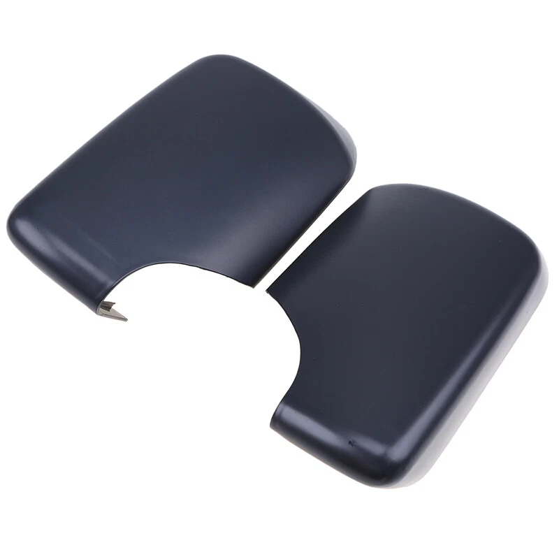 1 par de cubiertas de carcasa de espejo retrovisor negro mate aptas para BMW E46 E39 1996-2005 Foto 2 de 4