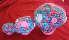 Handmade Crochet Mushroom Set