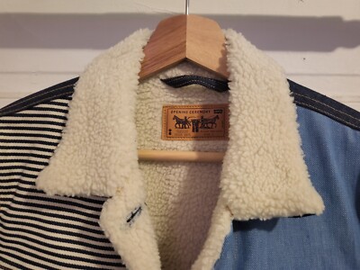 Levis Opening Ceremony Denim Trucker Jacket Rare | eBay