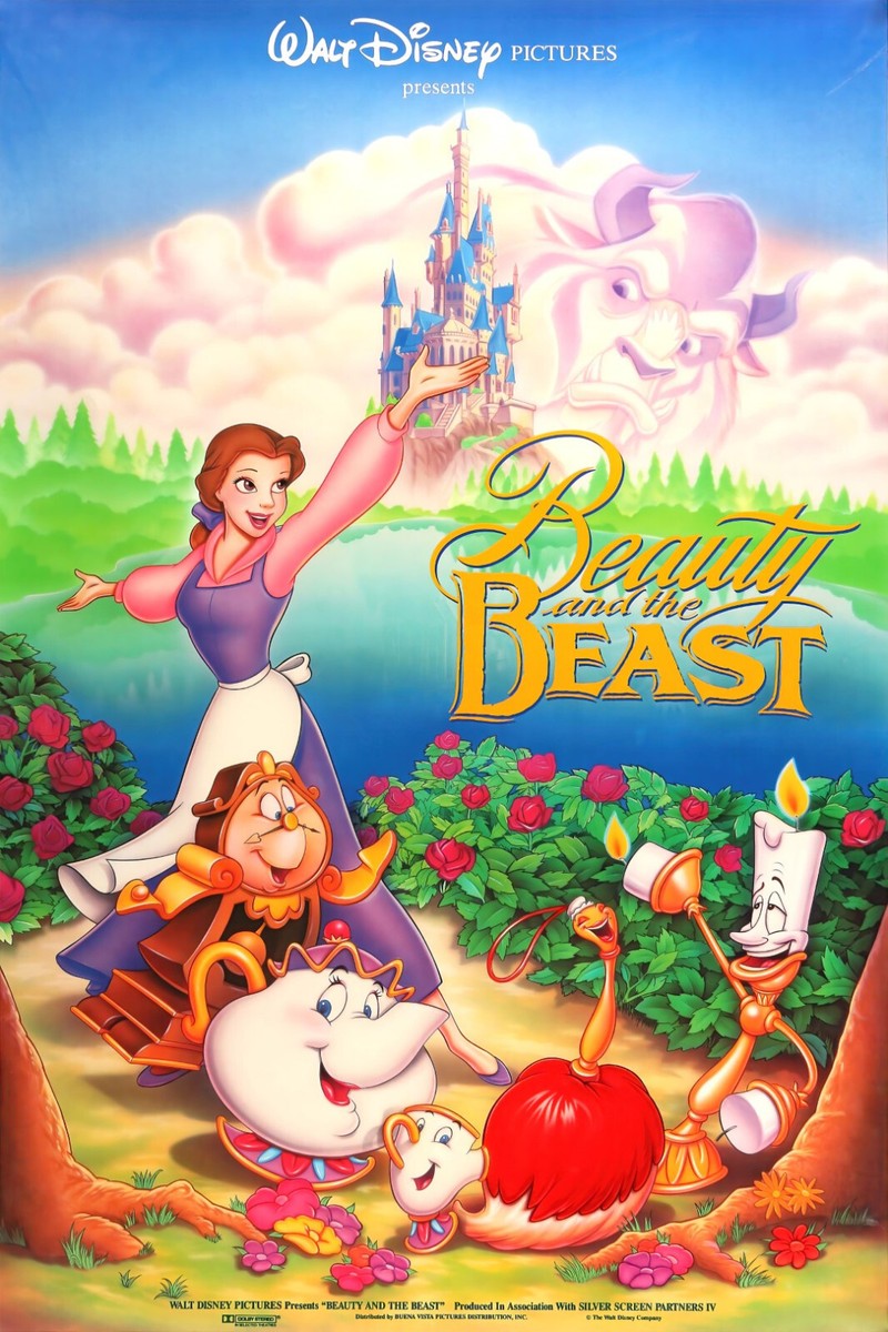 Disney beauty and the Beast 美女と野獣 セル画｜アンティーク