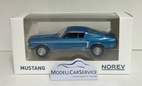 Norev 1/43: 270584 Ford Mustang Gt (1968) Fastback, Acapulco Blue