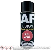 Rostschutzlack  RAL 4002 Rotviolett 4 in 1 Dickschichtlack Lack Spray Spraydose
