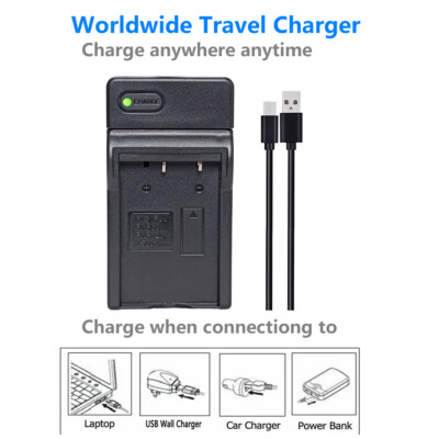 SLIM Battery Charger For SANYO DB-L50 DB-L50A DB-L50AU DB-L50LU