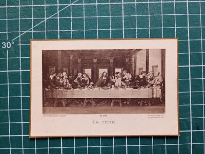 AZ343 Andachtsbild - Kommunion Anne Marie Quignard 1910 Institut Mérici
