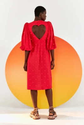 strapless open back dress ZITA DRESS main image 0