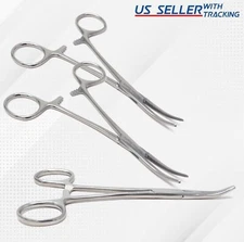 3 O.R GRADE MOSQUITO HEMOSTAT LOCKING FORCEP 5" CURVED SERRATED TP