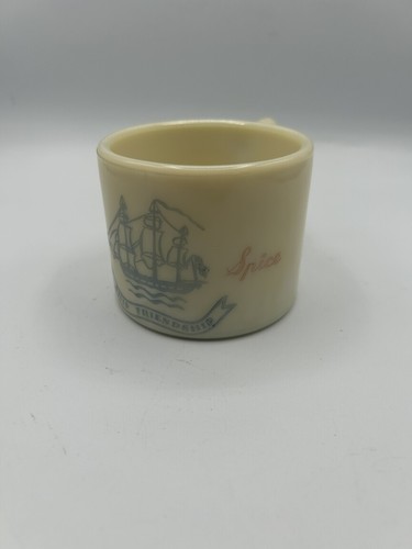 Taza de afeitar Shulton Early American Collection Old Spice Ship Friendship *¡LIMPIA!* - Imagen 2 de 10
