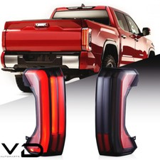 For 2022-2025 Toyota Tundra Wdrl Start-up Vland Led Taillights Smoke Rear Lamps For 2022-2025 Toyota Tundra Wdrl Start-up Vland Led Taillights Smoke Rear Lamps