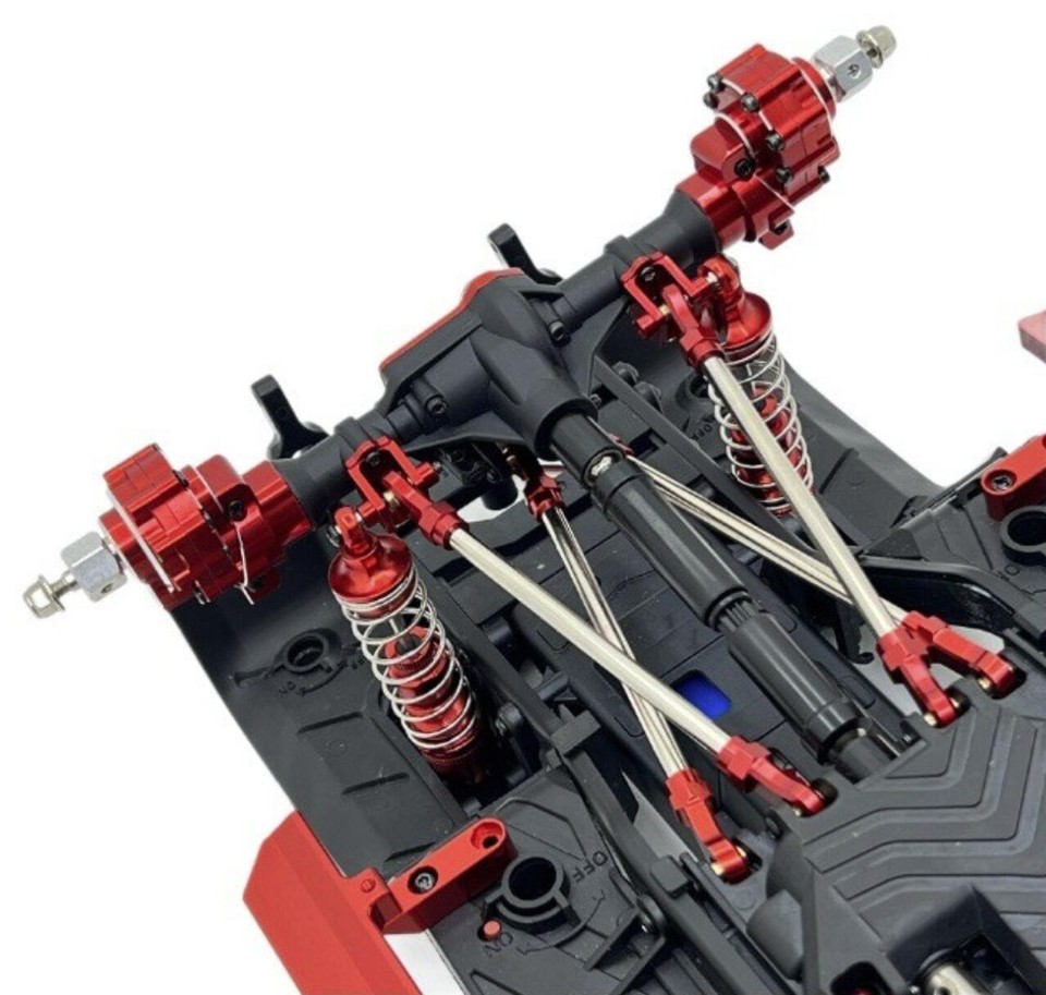 Alloy Rear Portal Drive Axle Mount &Drive Housing Kit For 110 Traxxas