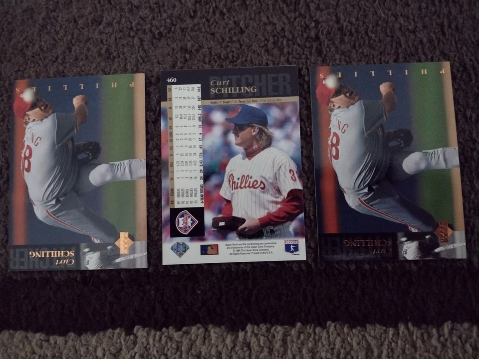 Curt Schilling- 21 1994 Upper Deck cards #460 Philadelphia Phillies - Image 2 of 2