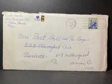 Signed Earle Greasy Neale Envelope CERTIFIED AUTOGRAPH Philadelphia Eagles AUTO