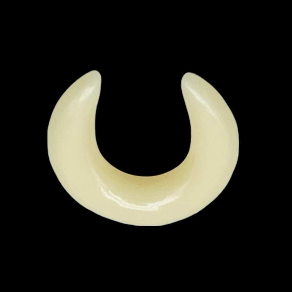 Bone Septum Pincher, Tusk Handmade All Size 12g to 5/8''and More - Image 3 of 4