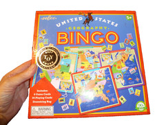 EeBoo United States Gerography BINGO...5 ... Fun  Learning.