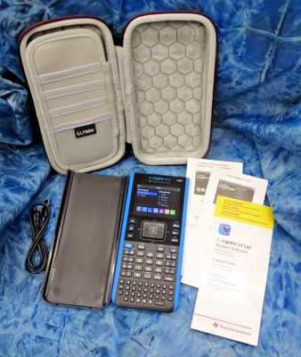 TI Inspire CX ii Graphing Calculator 3.2in Color Screen Rechargeable CAS Engine