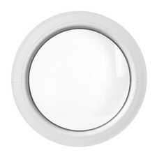 Round Circular Window FIXED uPVC White VEKA