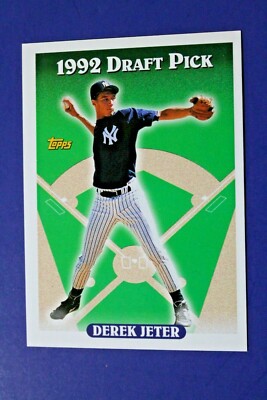1993 Topps Derek Jeter Draft Pick Rookie Card RC #98 Yankees Captain