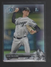 KADE McCLURE 2017 BOWMAN CHROME DRAFT REFRACTOR CARD #BDC-173