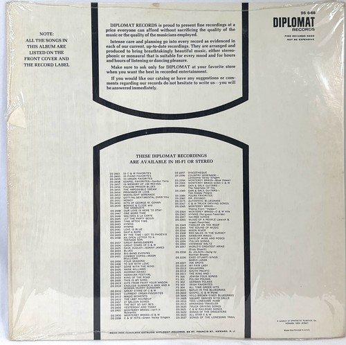 Cowboy Copas, Moon Mullican, Red Sovine LP Diplomat Records DS 2431 - Picture 2 of 4