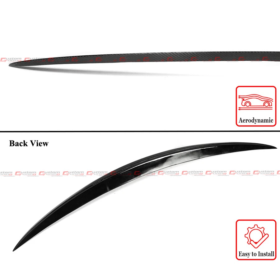 PARA 17-23 MERCEDES BENZ W213 CLASE E E300 E43 AMG VIP FIBRA CARBONO ALERÓN MALETERO Foto 3 de 4