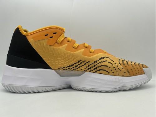 Adidas D.O.N. ISSUE #4 Donovan Mitchell Men Size 12.5 HQ6212 Orange Gold Black - Picture 5 of 18