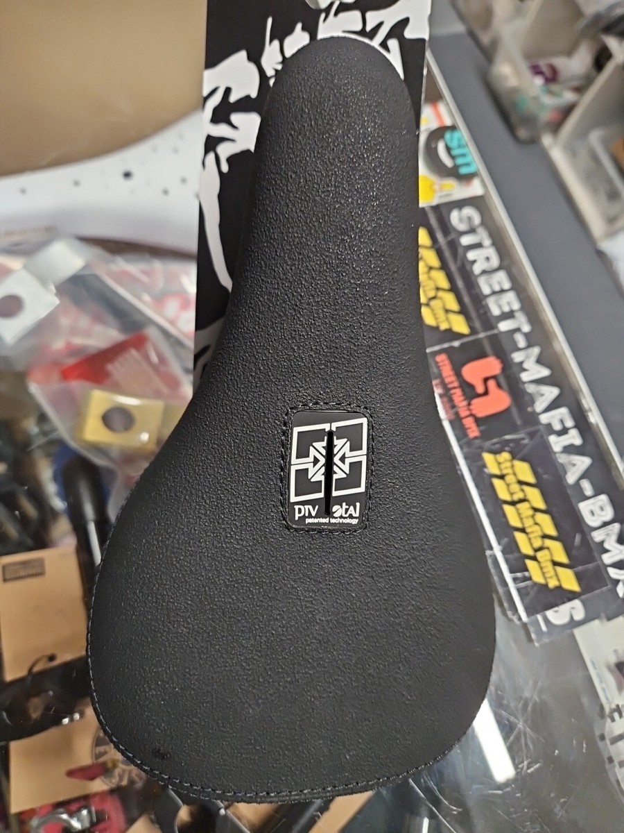 FIT BMX BIKE Bar Stool SEAT Pivotal TEXTURED BLACK Fat GT Cult S&M