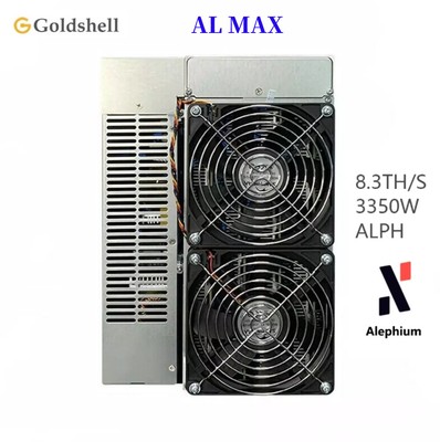 Goldshell AL MAX Crypto Miner Powerful 8.3Th/s 3350W Power for ALPH Coins Aleph