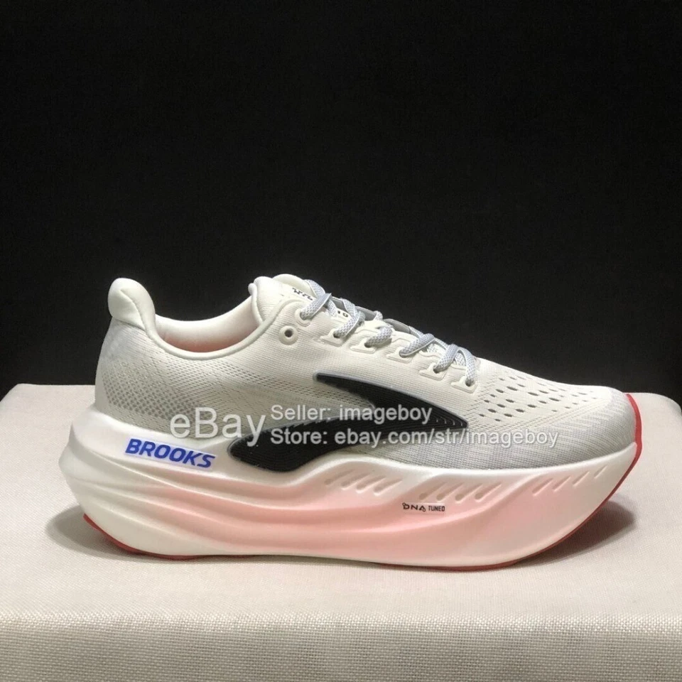 Hot Brooks Glycerin Max Running Shoes - Black/White, Comfort and Runners for Sup - Image 4 of 4