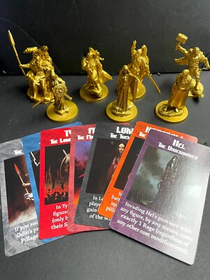 Blood Rage Digital Physical Viking - Kickstarter exclusive Golden Gods of Asgard