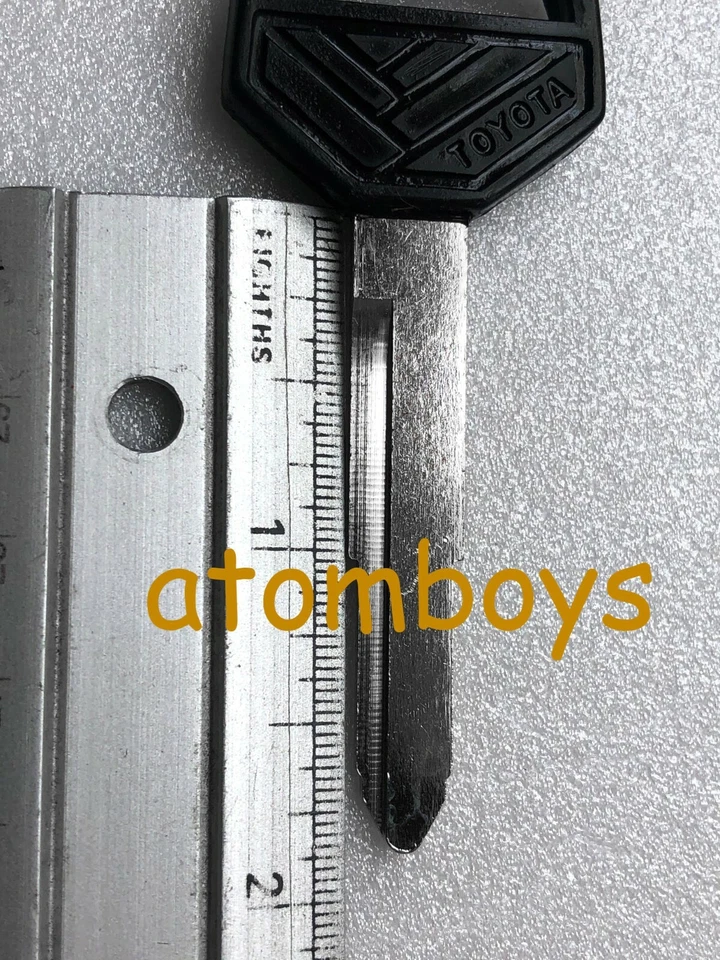 TOYOTA LAND CRUISER FJ40 FJ45 BJ40 HJ47 FJ60 FJ62 BJ60 HJ60 HJ61 HJ65 LLAVE EN BLANCO Foto 4 de 4