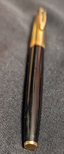 Stilografica Waterman CF Nera E Oro Con Scatola - Foto 8 di 18