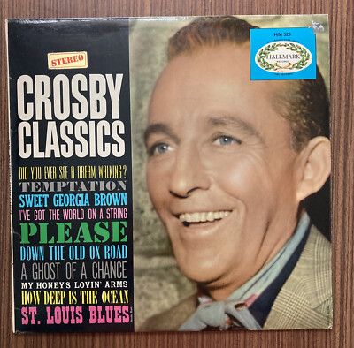 Bing Crosby - Crosby Classics - Vinyl Record - 1965 UK Pressing